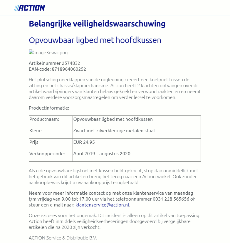 waarschuwing
