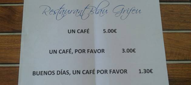 HA, kijk wat dit restaurant doet als je onbeleefd bent! Geniaal! Vind jij dit terecht of niet?