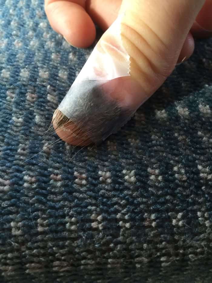 Nagels met haar 6