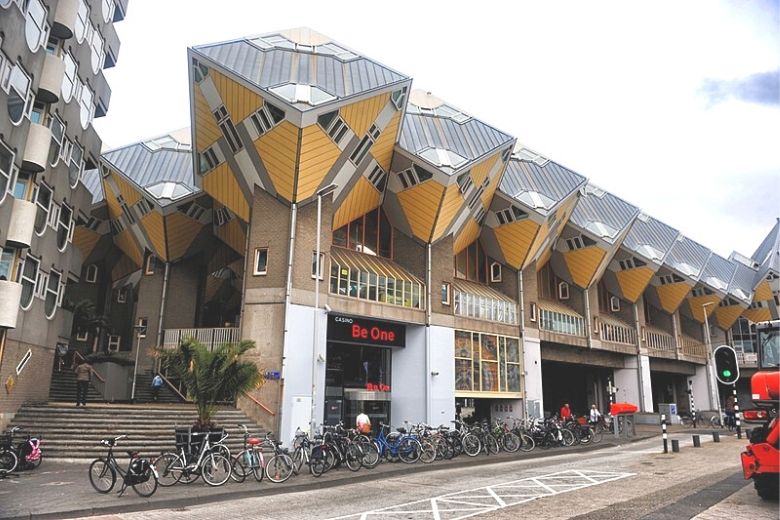 kubuswoning rotterdam van binnen
