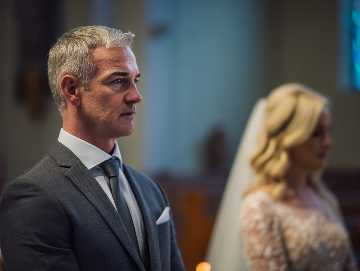 Haar moeder droeg een trouwjurk op haar bruiloft - de reactie van de bruidegom liet haar versteld staan