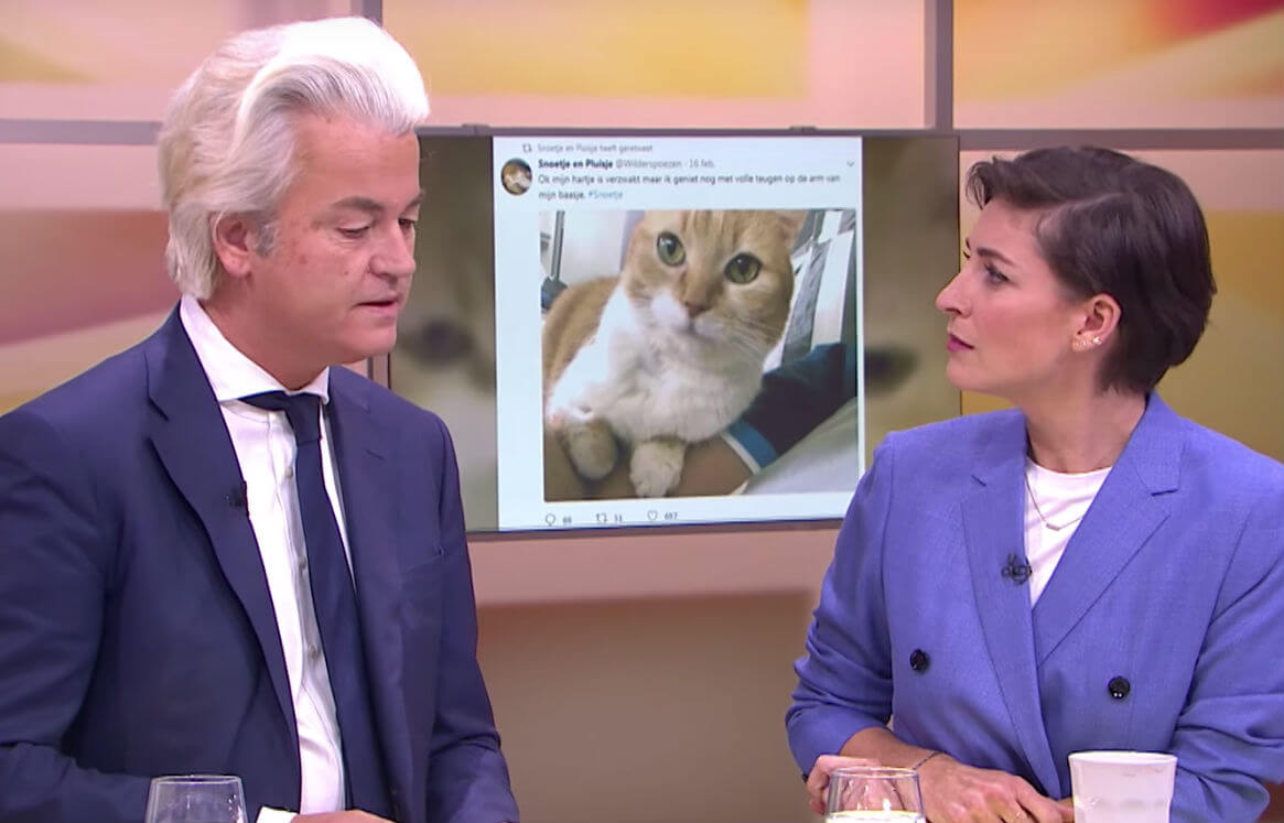 Geert Wilders richt stichting 'Snoetje en Pluisje' op om déze reden