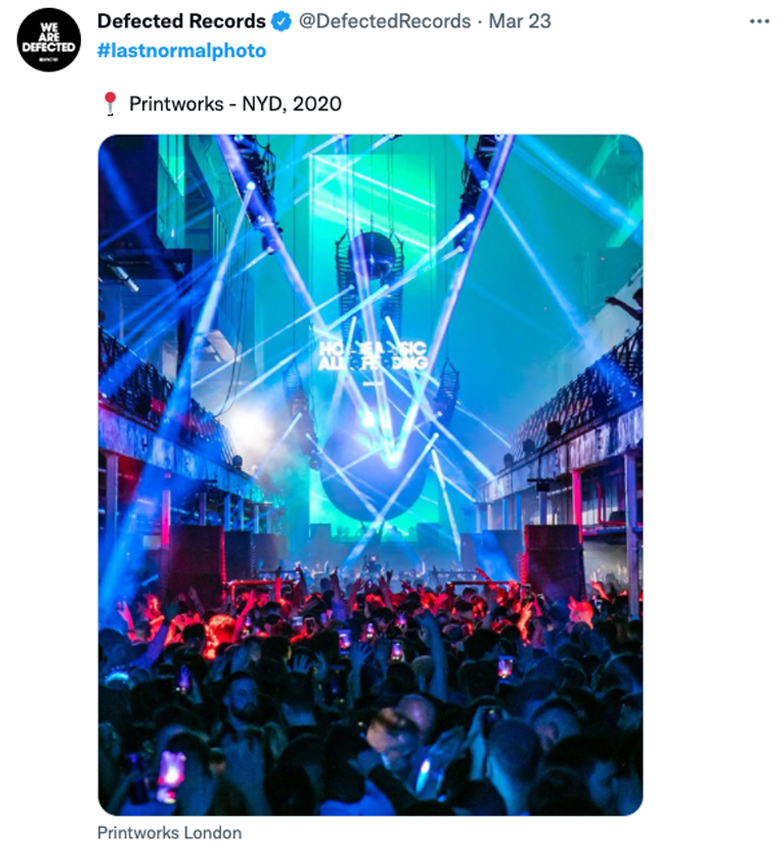 Twitteraars delen hun 'laatste normale foto' van voor de pandemie