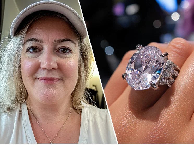 Vrouw verkocht de ring die ze van haar ex had gekregen. Toen de juwelier het zag, kon hij zijn ogen niet geloven!