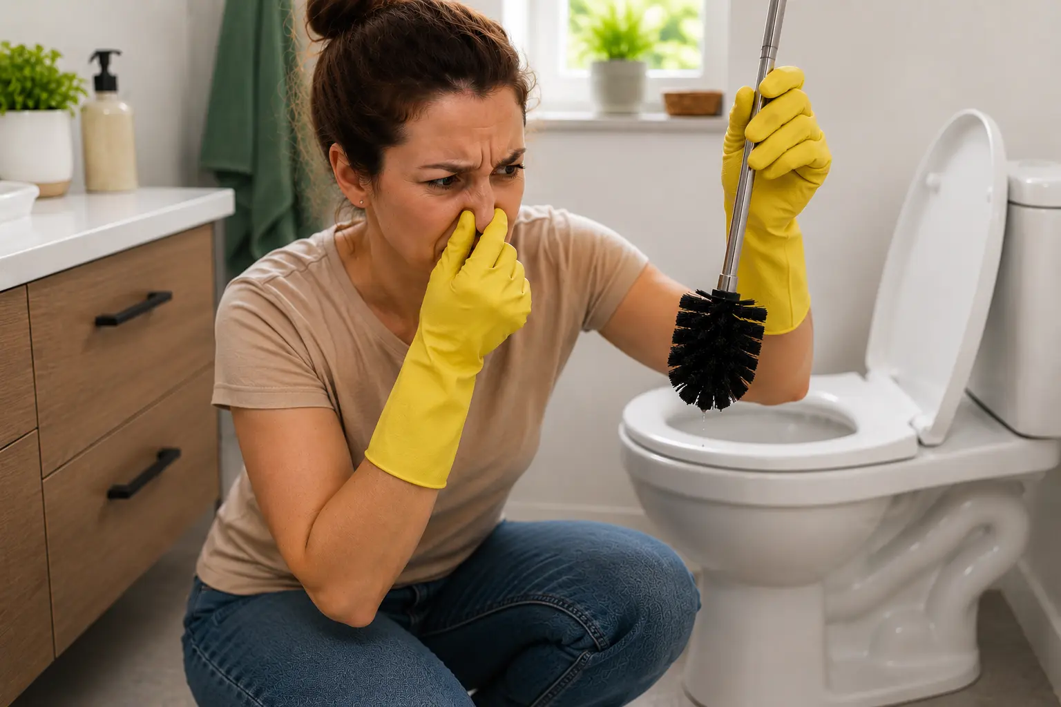 Dit ene badkamerartikel kan de reden zijn dat je toilet slecht ruikt - en bijna niemand maakt het schoon!