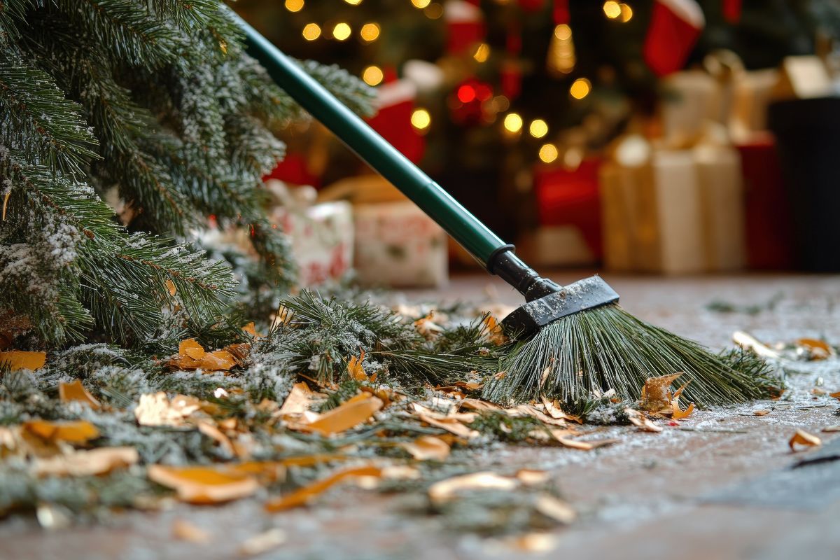 Zo ruim je de kerstboom op zonder naalden door je hele huis