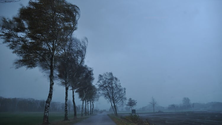 Oh oh...  Heb je de weersverwachting voor donderdag al gezien? Het gaat los!