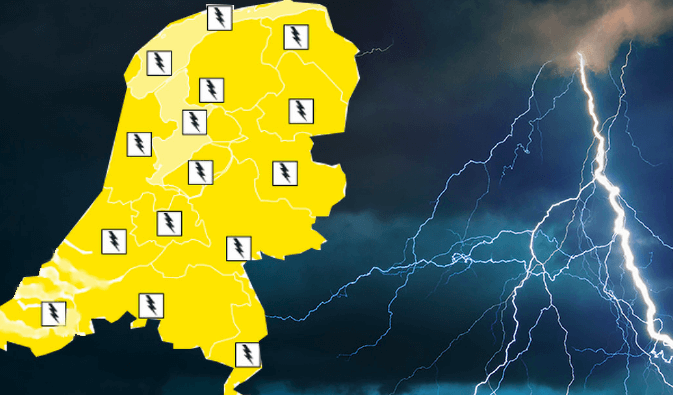 Wow, moet je deze weersvoorspellingen voor vandaag eens zien...!