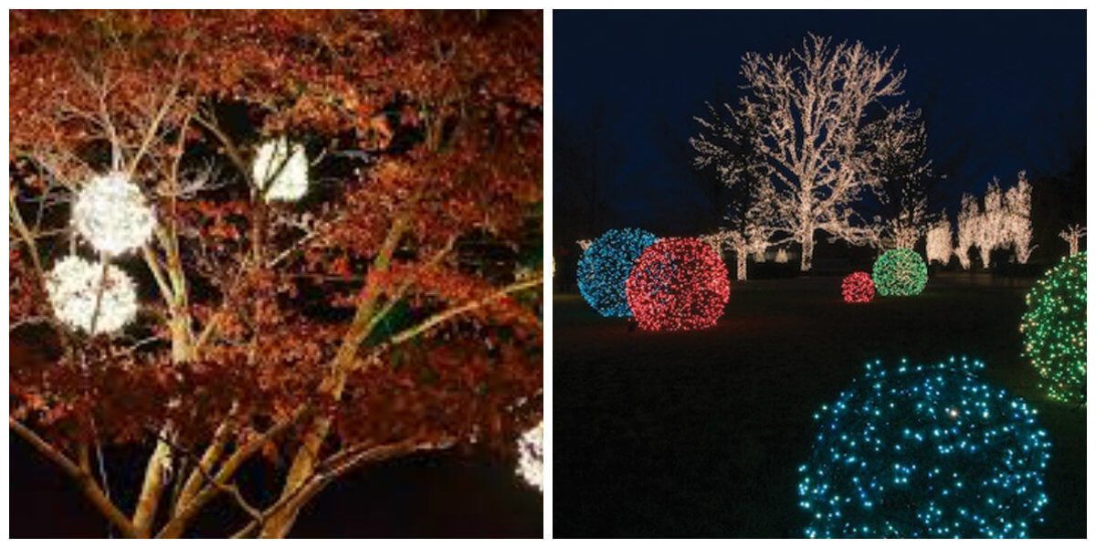 Om deze prachtige verlichte kerstballen te maken heb je maar 2 dingen nodig! Supermakkelijk!