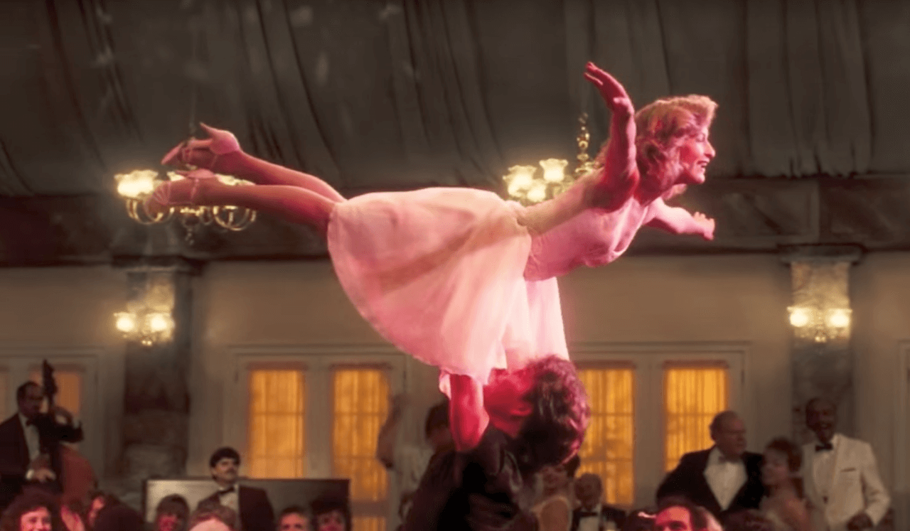 Het is ook lastig: stel bewusteloos nadat ze beroemde Dirty Dancing-scène nadoen