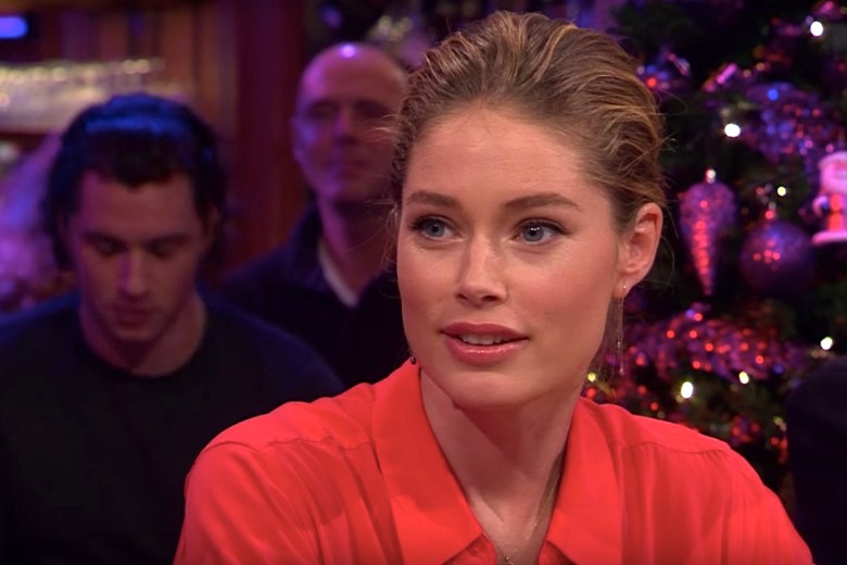 Doutzen Kroes doet boekje open over songfestival: 'Er is gebeld'