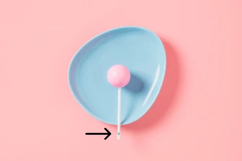 Aha... Dit verklaart een hoop! HIEROM zit er altijd een gaatje in het stokje van je lolly
