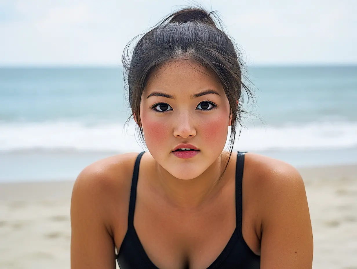 Vrouw volgt wolf de zee in nadat hij haar op het strand benaderd heeft - wat ze aantrof brak haar hart