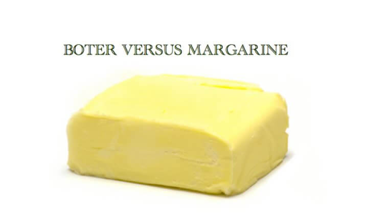 Roomboter is een stuk beter voor je dan men je doet geloven, margarine daarentegen... Lees hier waarom roomboter het wint van margarine!