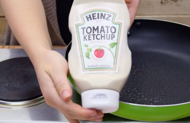 Na het lezen van deze tip gooi jij je lege ketchupfles nooit meer weg! Heel handig dit!