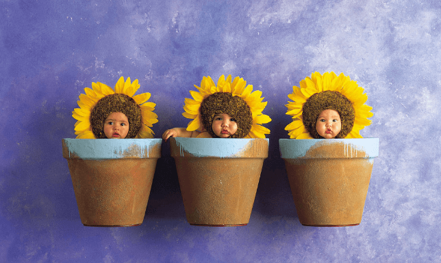 Zo zien de Anne Geddes-baby's er nu uit! Twintig jaar later; herken jij ze nog?