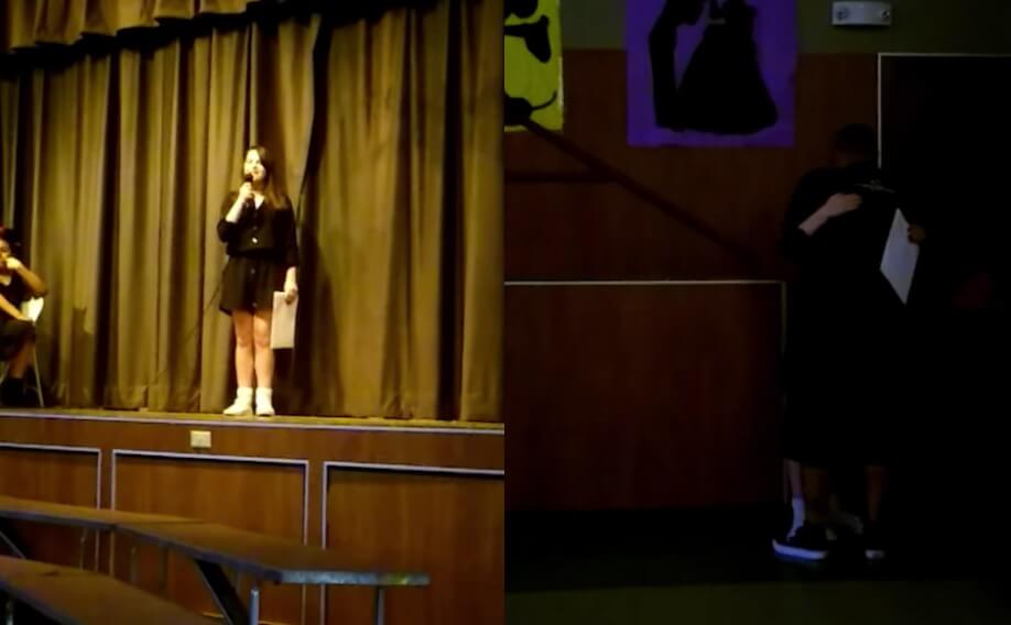 Tranentrekker: dit meisje vraagt tijdens talentenjacht of haar stiefvader haar wil adopteren
