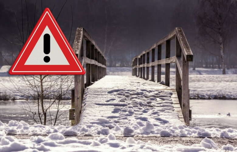 Code geel: morgenochtend kans op sneeuw en ijzel