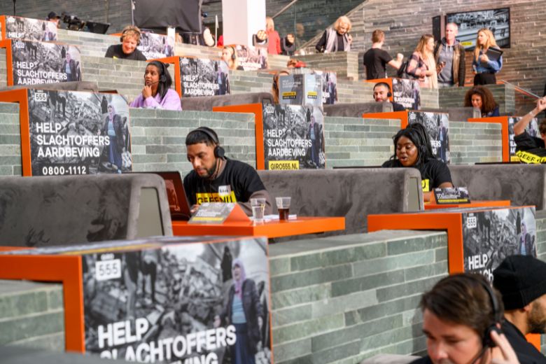 Actiedag Giro555 levert bijna 89 miljoen euro op voor Turkije en Syrië