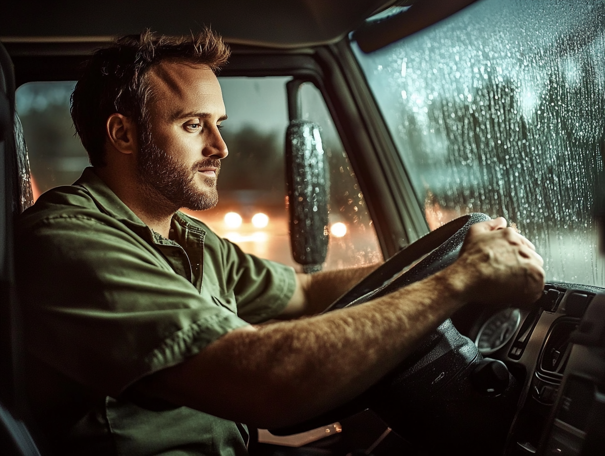 Vrachtwagen verliest lading op snelweg, dan beseft de chauffeur wat het is..
