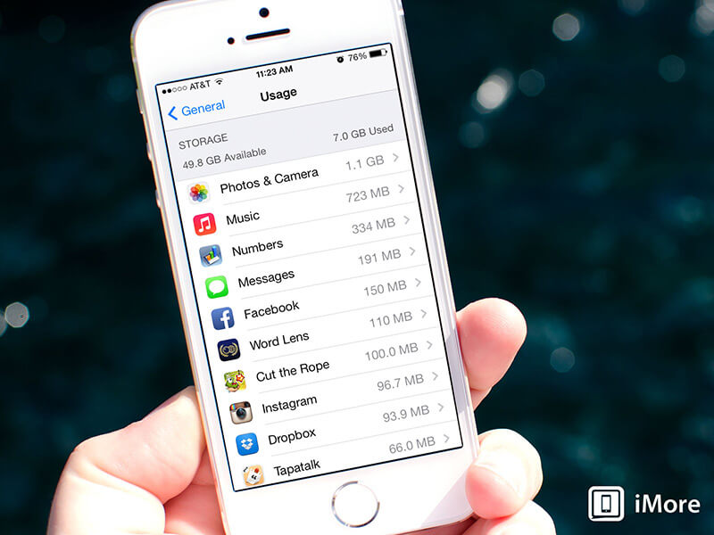 Ook altijd ruimte tekort op je iPhone/iPad? Krijg tot 1GB extra ruimte met dit makkelijke trucje!
