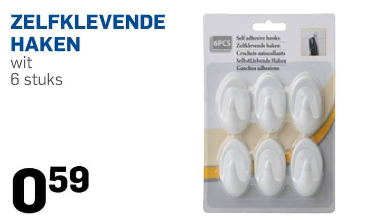 Ken je die goedkope zelfklevende haakjes van de Action? Dit is wat je er allemaal mee kan!