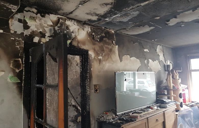 Compleet uitgebrande woning staat op Funda gewoon te koop