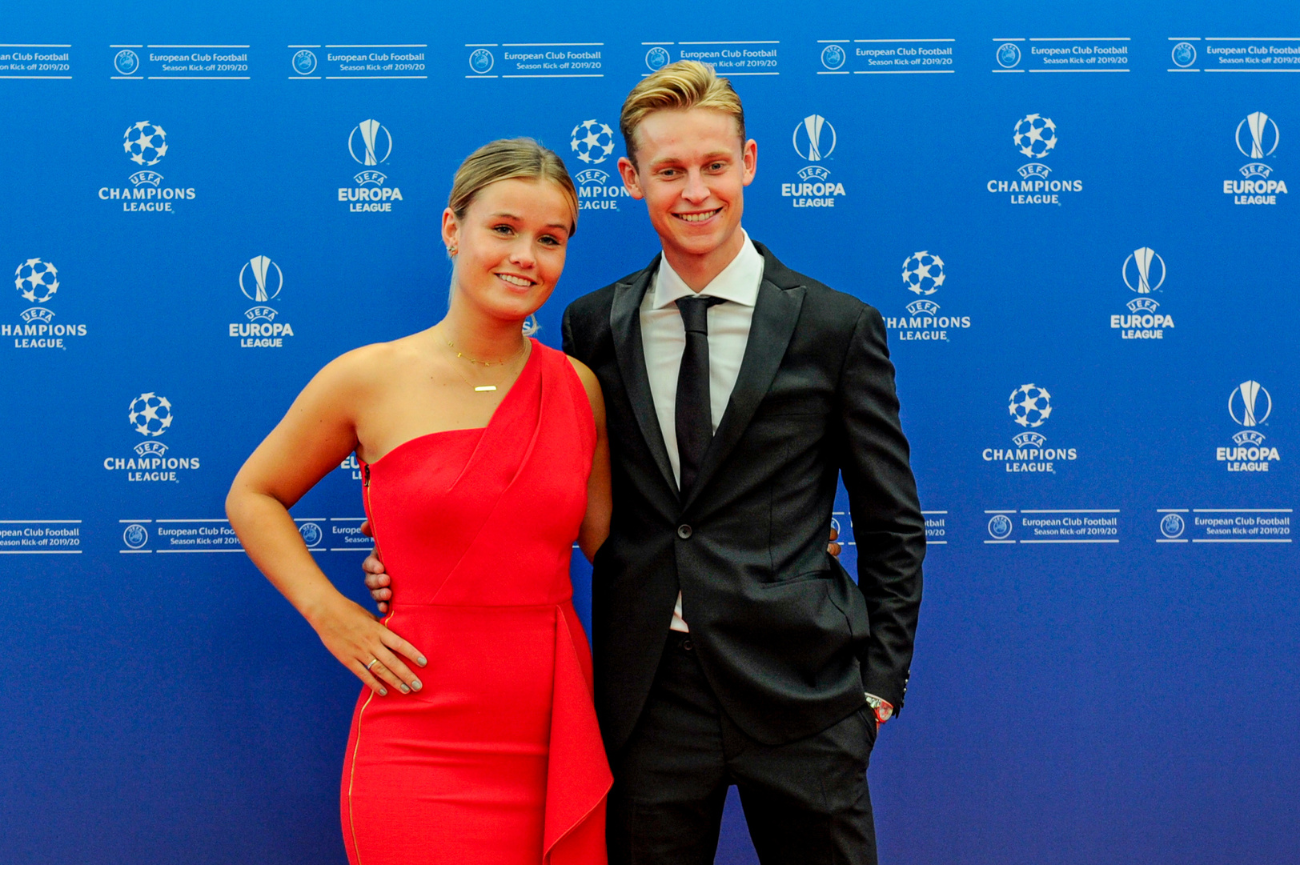 Topvoetballer Frenkie de Jong getrouwd met vriendin Mikky