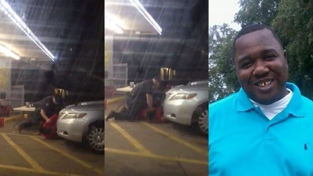 Groot protest tegen het doden van de onschuldige Alton Sterling door de politie. Bizar verhaal!