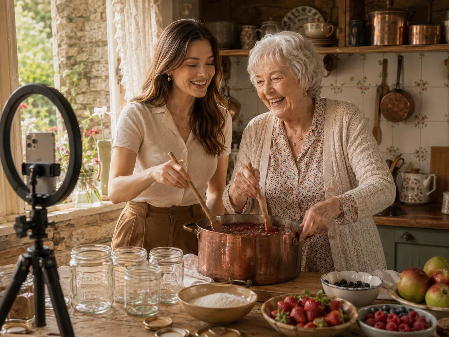 Kijk hoe deze oma influencers uitschakelt die haar huis zonder haar toestemming als achtergrond gebruiken..