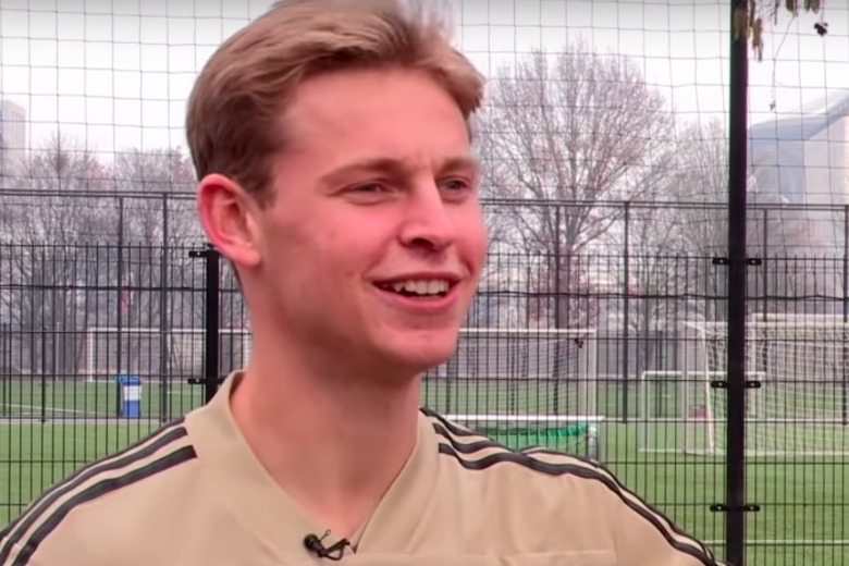 Zo ziet de vriendin van Ajax-middenvelder Frenkie de Jong eruit