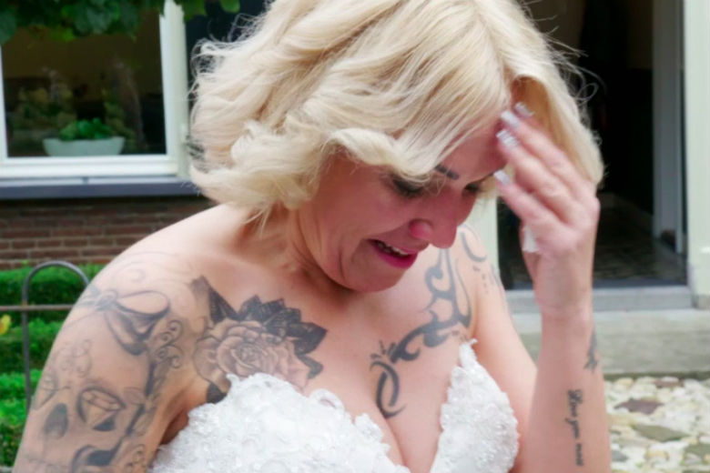Paniek slaat toe bij Chantal in Married at First Sight