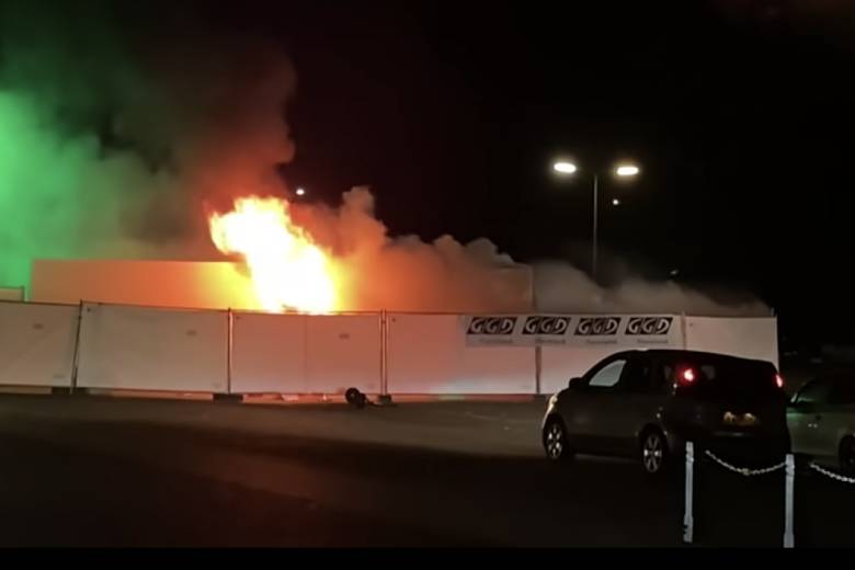 Verdachte brandstichting GGD-testlocatie rellen Urk opgepakt