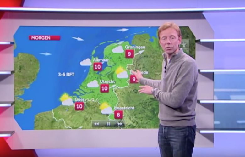 Weerman Gerrit Hiemstra krijgt enorme lading kritiek over zich heen