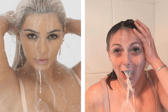 Deze moeder imiteert de foto's van celebrities op de leukste wijze, hilarisch deze foto's!