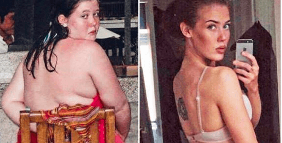 Deze vrouw viel maar liefst 54 kilo DEZE truc met een theelepel... Denk jij dat het werkt?