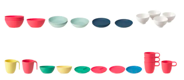IKEA servies