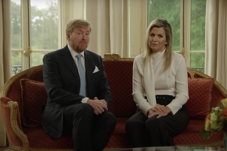 Koning Willem-Alexander en Máxima geven reactie op avondklokrellen