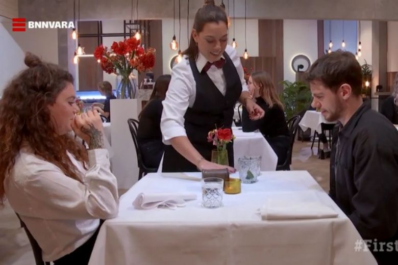 Meest gênante betaalmoment in First Dates ooit: ‘Ik vind splitten walgelijk’
