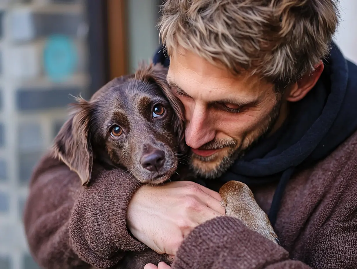 Man moest zijn hond laten inslapen omdat hij geen geld had voor behandeling - maar de dierenarts doet iets onverwachts