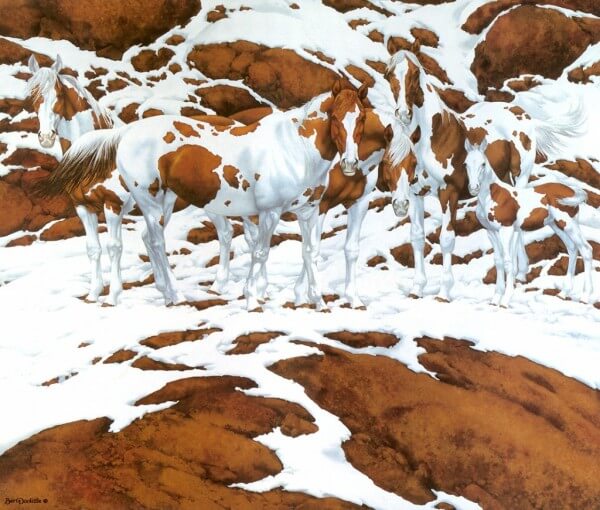 Hoeveel paarden spot jij op dit mooie schilderij? Als je het goed hebt hoor schijn je bij de slimste mensen ter wereld te horen!