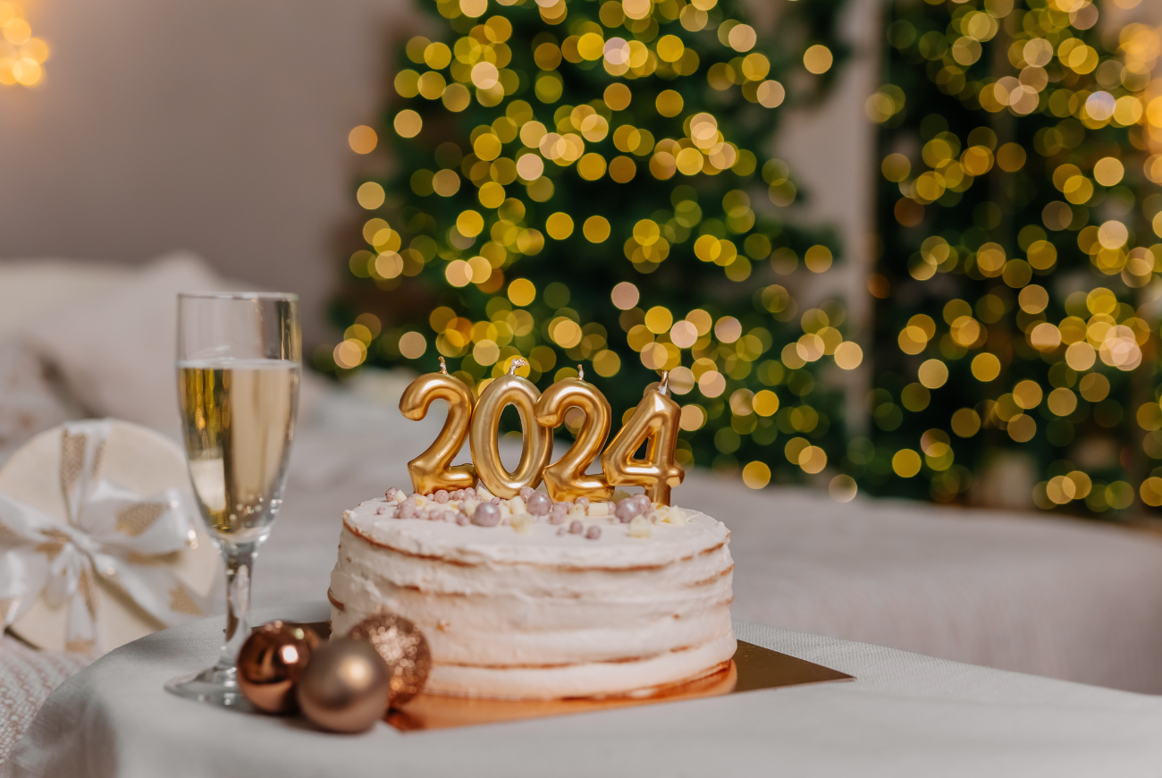Leuk voor oudejaarsavond: zó maak je een proseccotaart