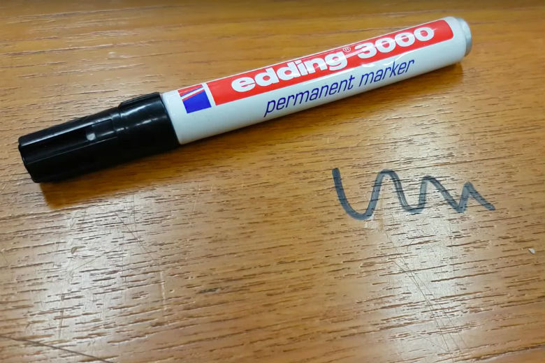 Zo verwijder je vlekken van permanent marker