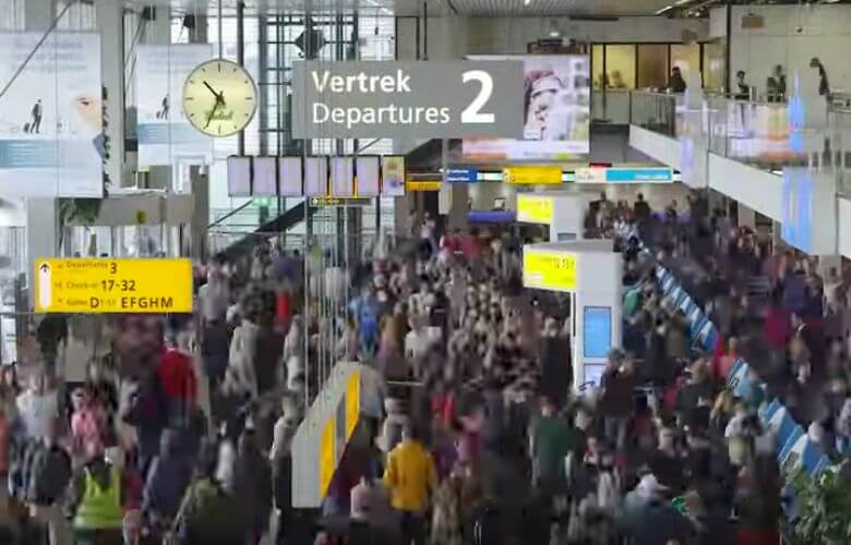 Schiphol drukste dagen