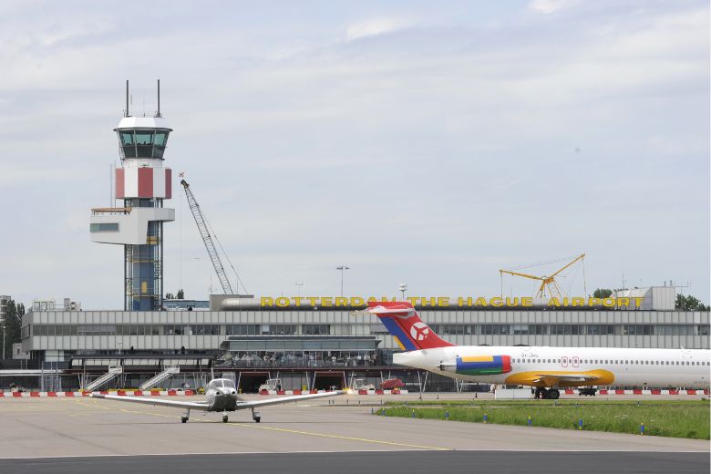 Rotterdam The Hague Airport zorgt voor te veel lawaai