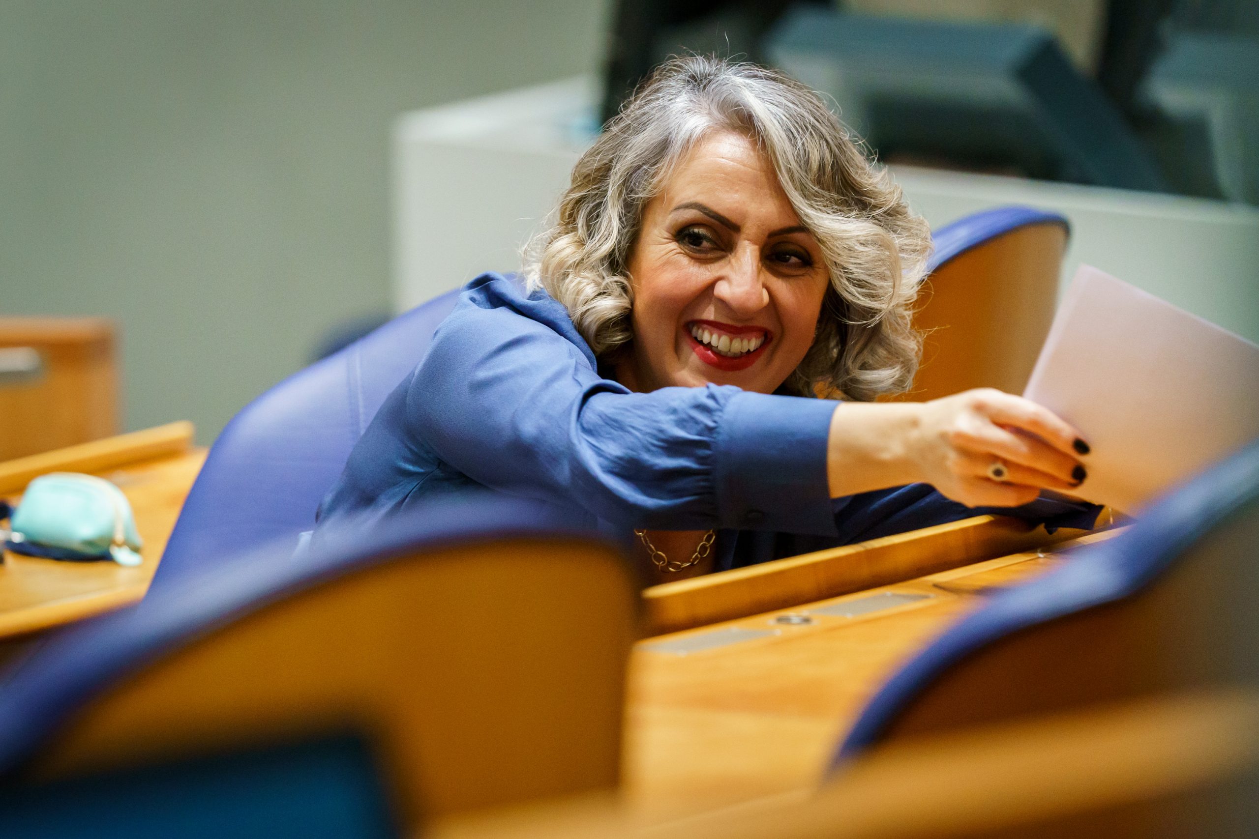 Nilüfer Gündogan heeft aangifte tegen partij Volt gedaan