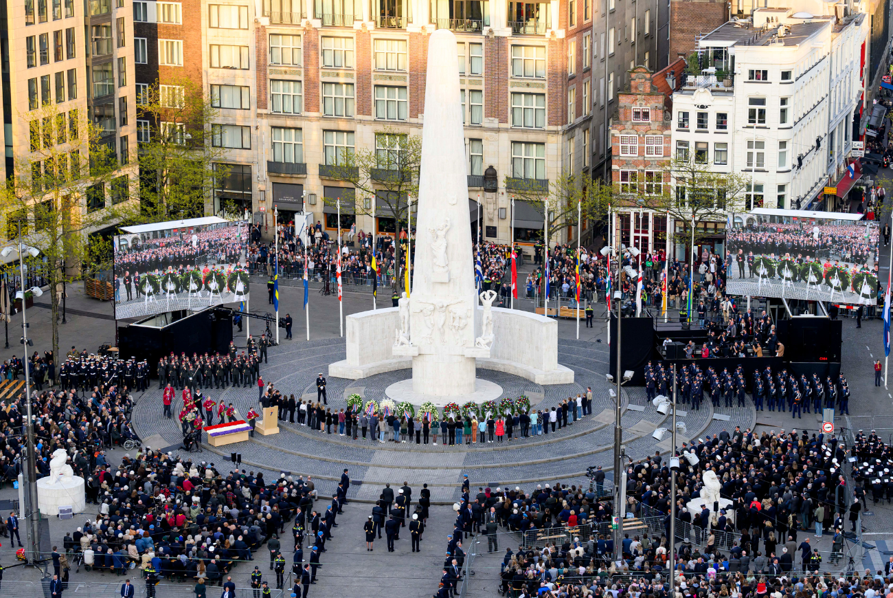 Deze maatregelen worden dit jaar getroffen bij de Nationale Dodenherdenking