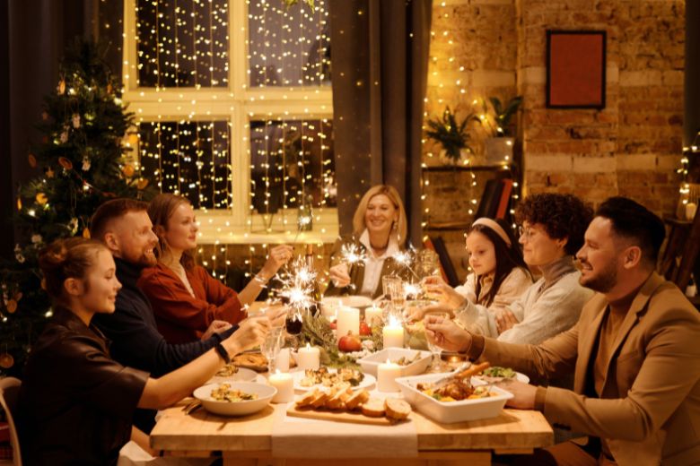 Hoeveel is het kerstdiner in prijs gestegen ten opzichte van vorig jaar?