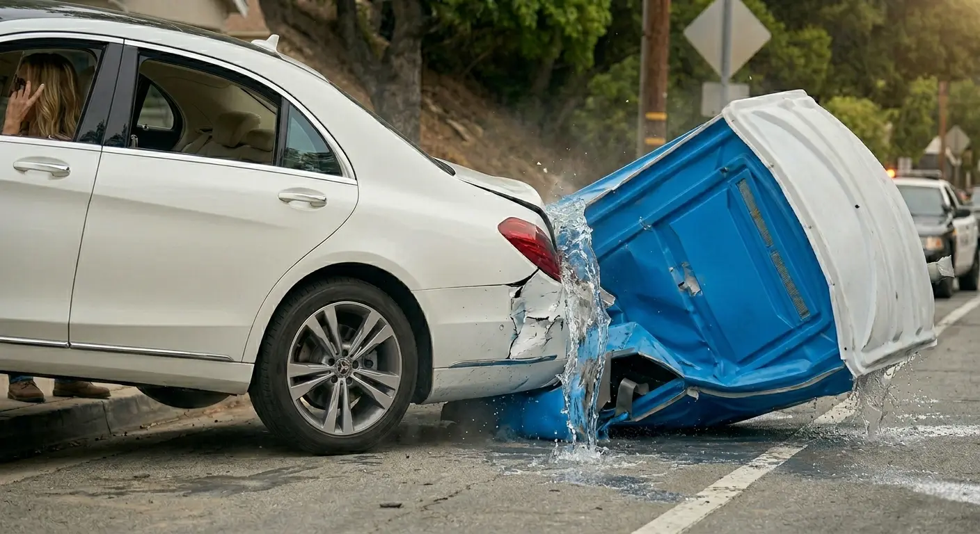 Een eigenwijze automobiliste zei tegen de bouwploeg dat ze „om haar heen moesten werken“ – hun wraak was onbetaalbaar 