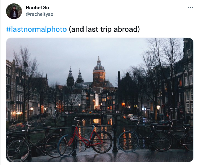 Twitteraars delen hun 'laatste normale foto' van voor de pandemie